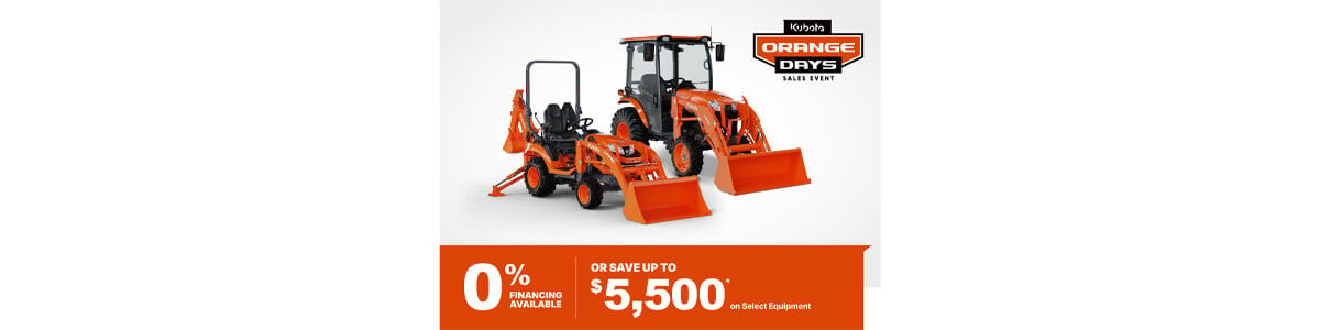 Kubota Orange Days