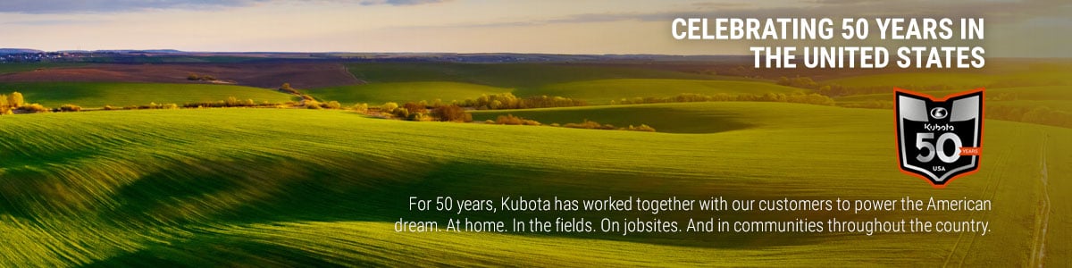 Kubota 50th Anniversary