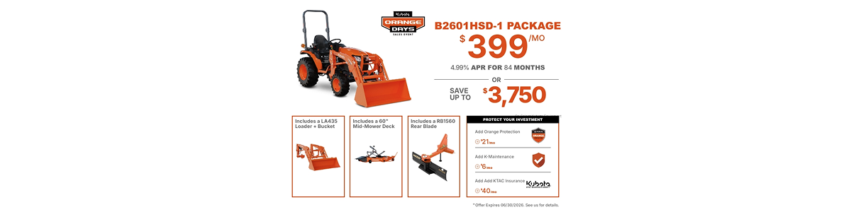 B2601HSD-1 package for $399 monthly