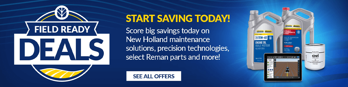 New Holland Field Ready Deals