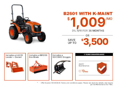 B2601 With K-Maint Special 