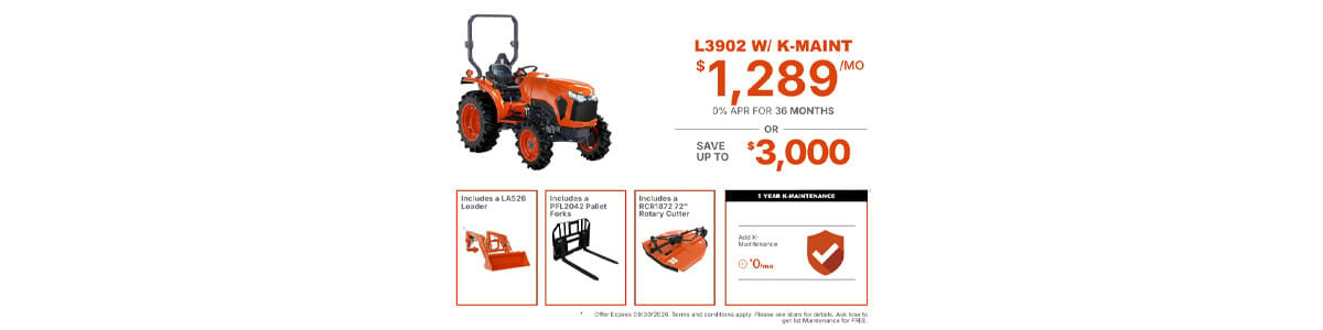 L3902 w/K-Maint Special